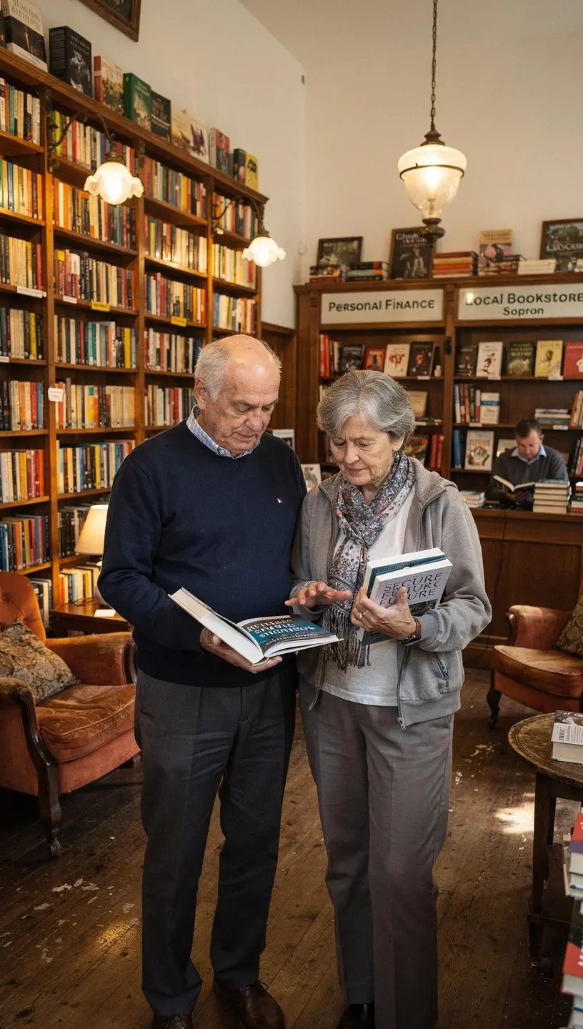 Személyes pénzügyi tanácsadó, aki ügyféllel beszélget.