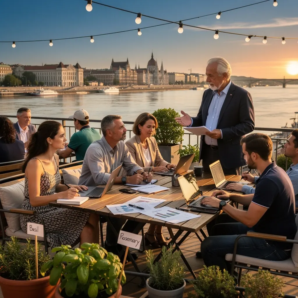Színes grafikonok, amelyek a költségvetés nyomon követését ábrázolják.