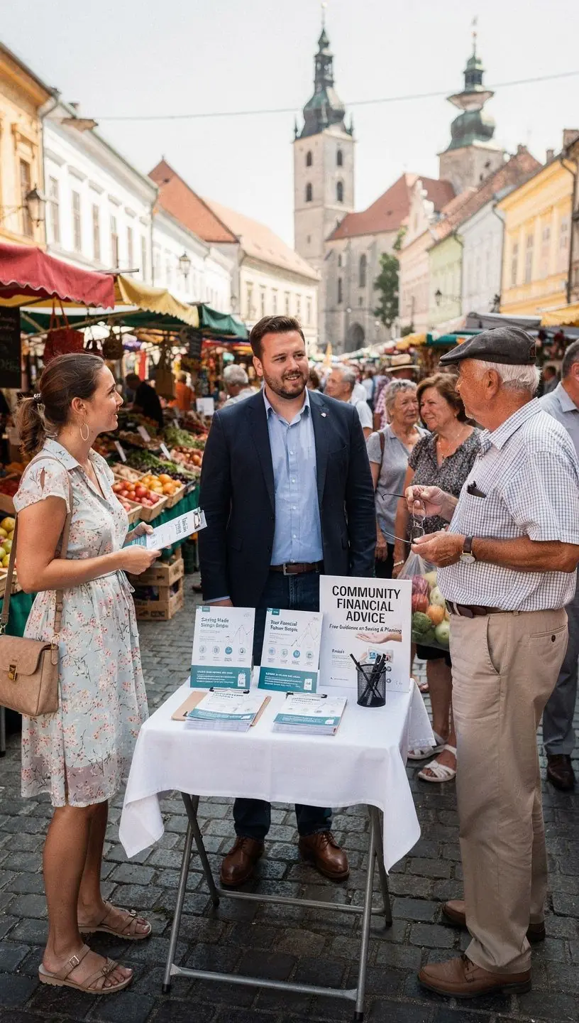 Költségvetési alkalmazás használata okostelefonon.